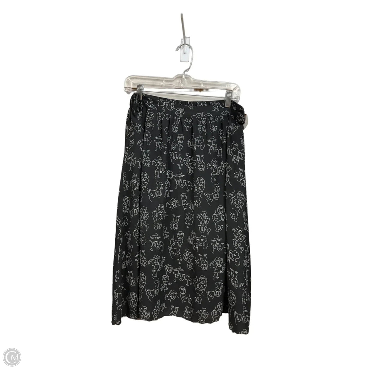 Skirt Midi By A New Day In Black, Size: 12
