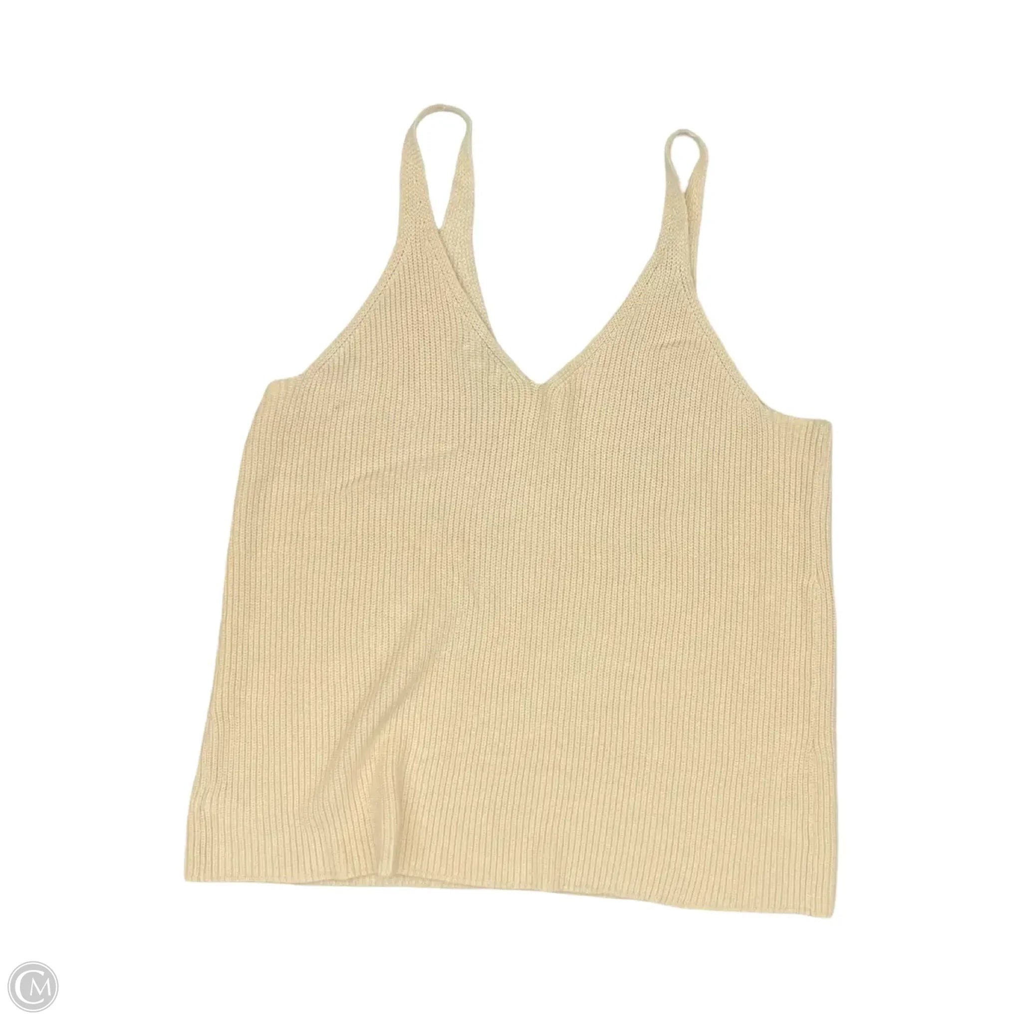 Vest Sweater By The Drop In Cream, Size: 2x