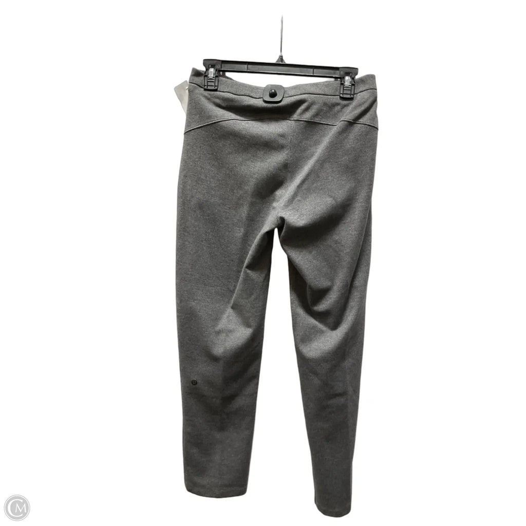 Athletic Leggings By Lululemon In Grey, Size: 6