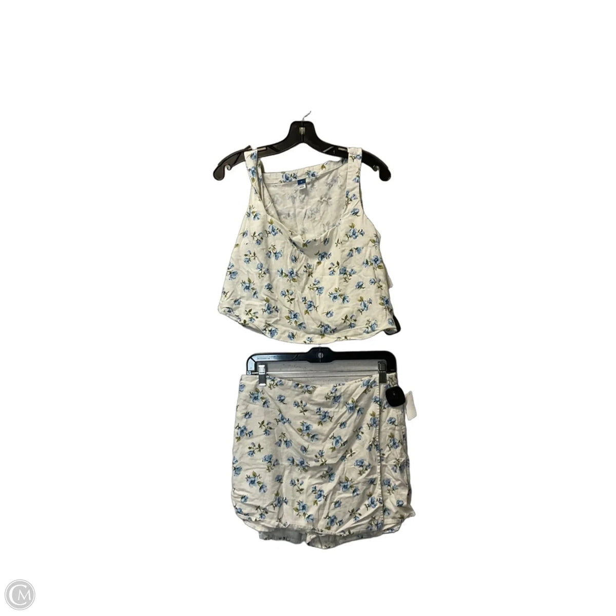 Skort 2pc Set By Old Navy In Blue & White, Size: M