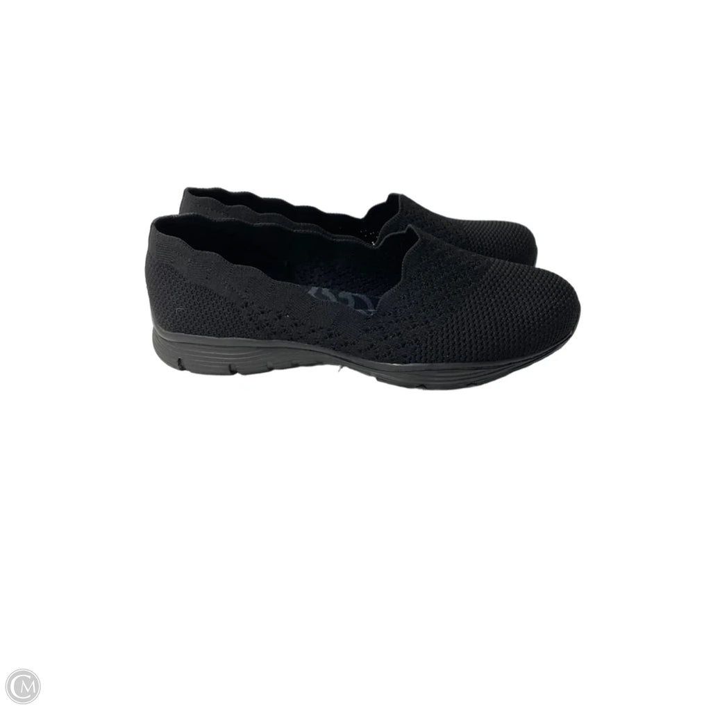 Shoes Flats By Skechers In Black, Size: 9