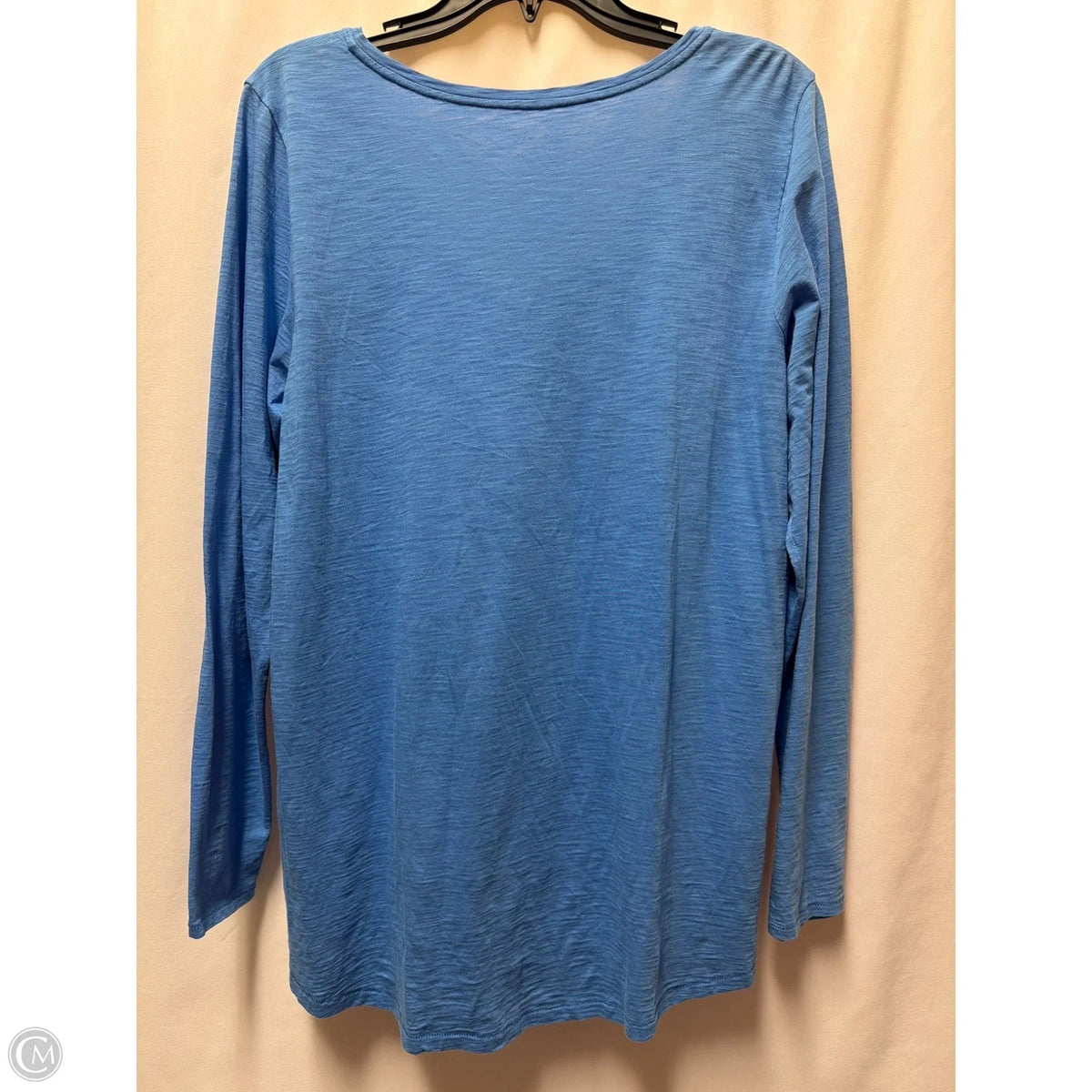 Top Long Sleeve Designer By Lilly Pulitzer In Blue, Size: L