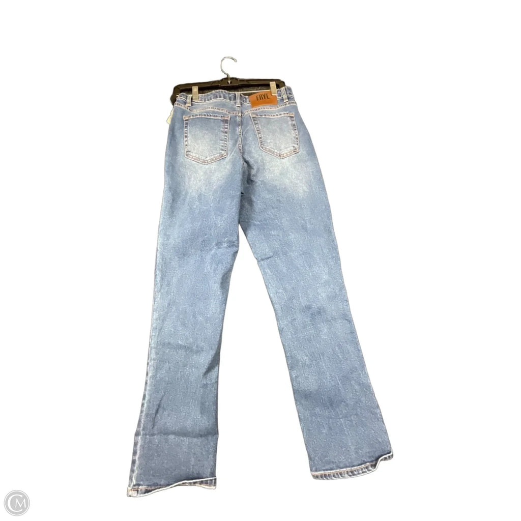 Jeans Designer By Frye In Blue Denim, Size: 4