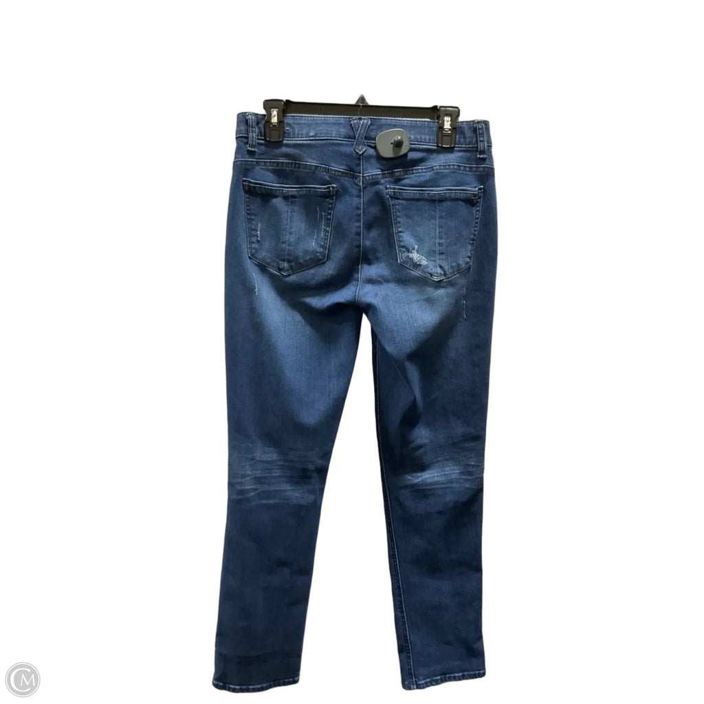 Jeans Straight By Wit & Wisdom In Blue, Size: 6