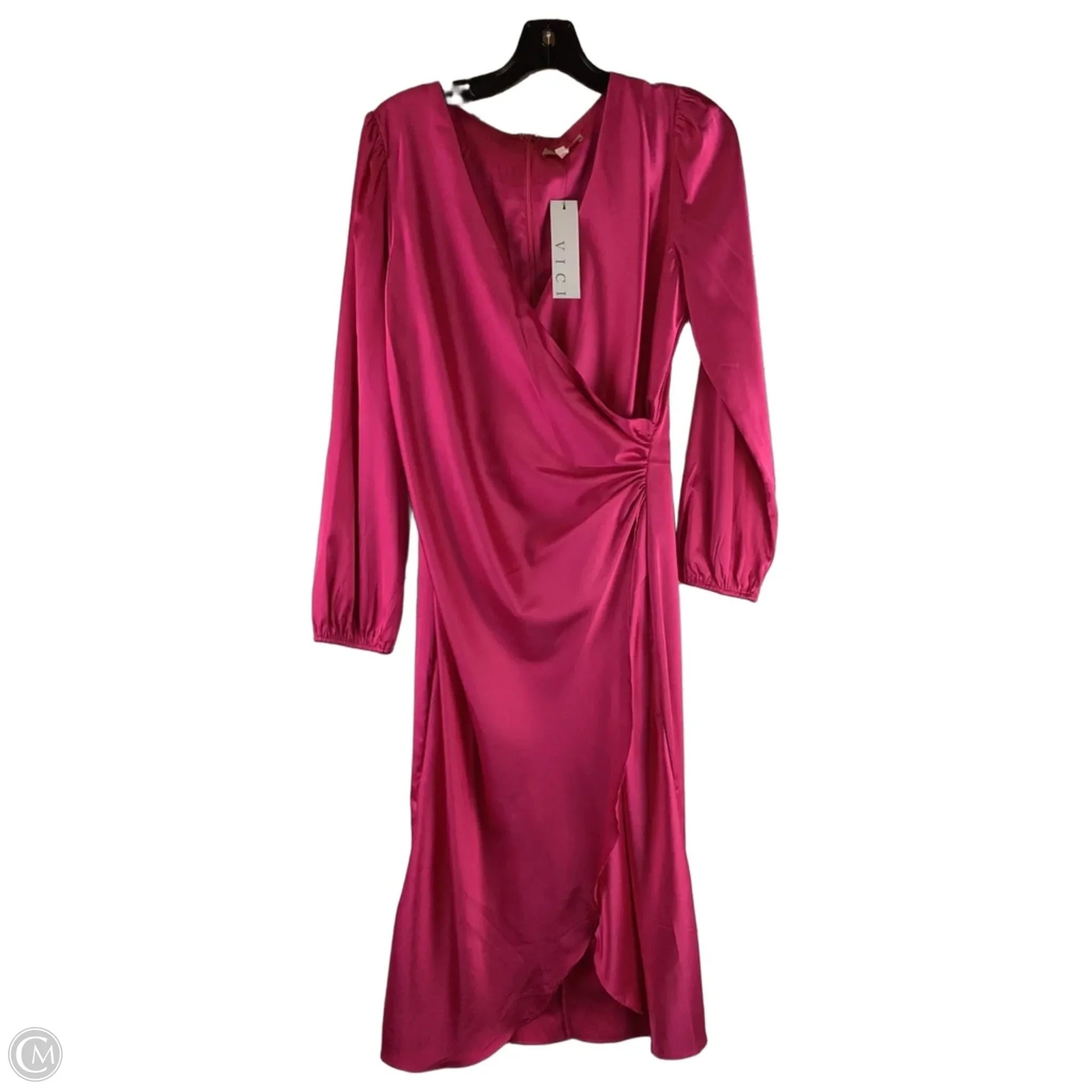 Dress Party Midi By Skies Are Blue In Pink, Size: S