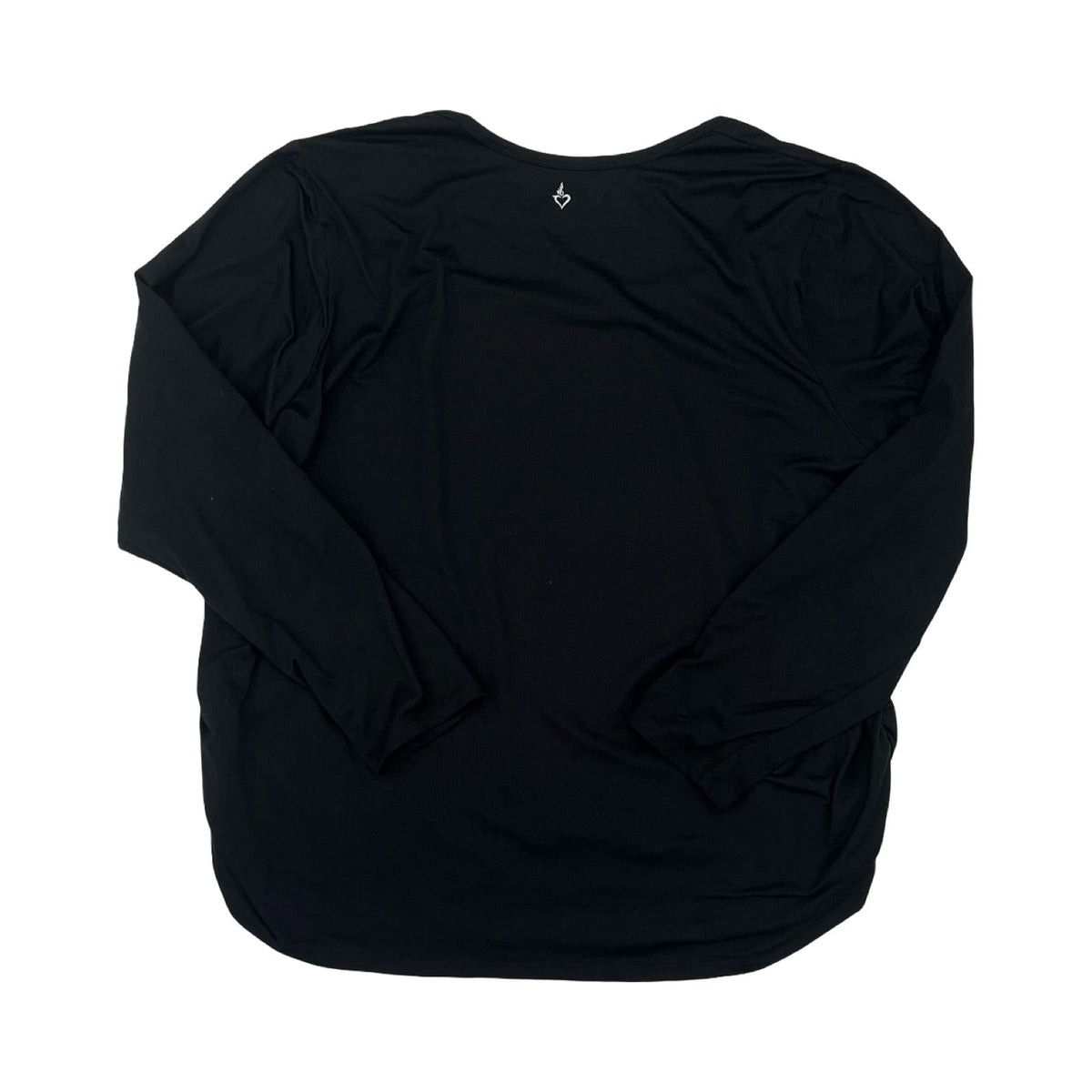 Athletic Top Ls Collar By Torrid In Black, Size:4X
