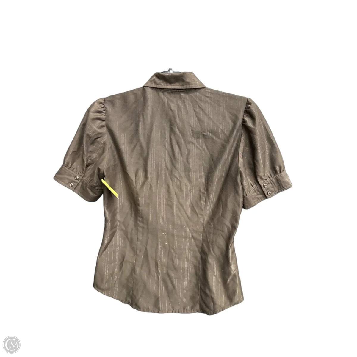 Top Short Sleeve By Loft In Brown, Size: Xs