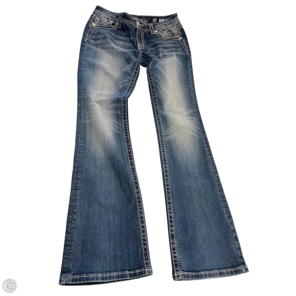 Jeans Boot Cut By Miss Me In Blue, Size: 10