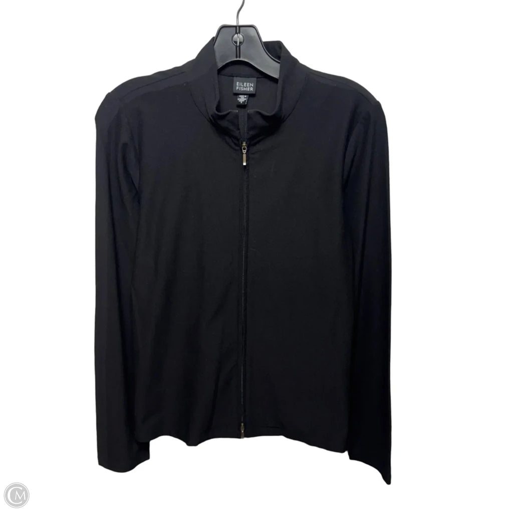 Jacket Other By Eileen Fisher In Black, Size: S
