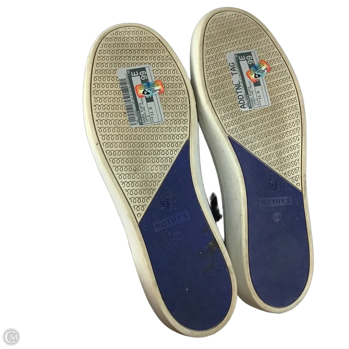Shoes Flats By Rothys In Camouflage Print, Size: 11.5