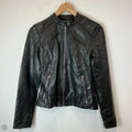 Jacket Moto By Guess In Black, Size: Xs