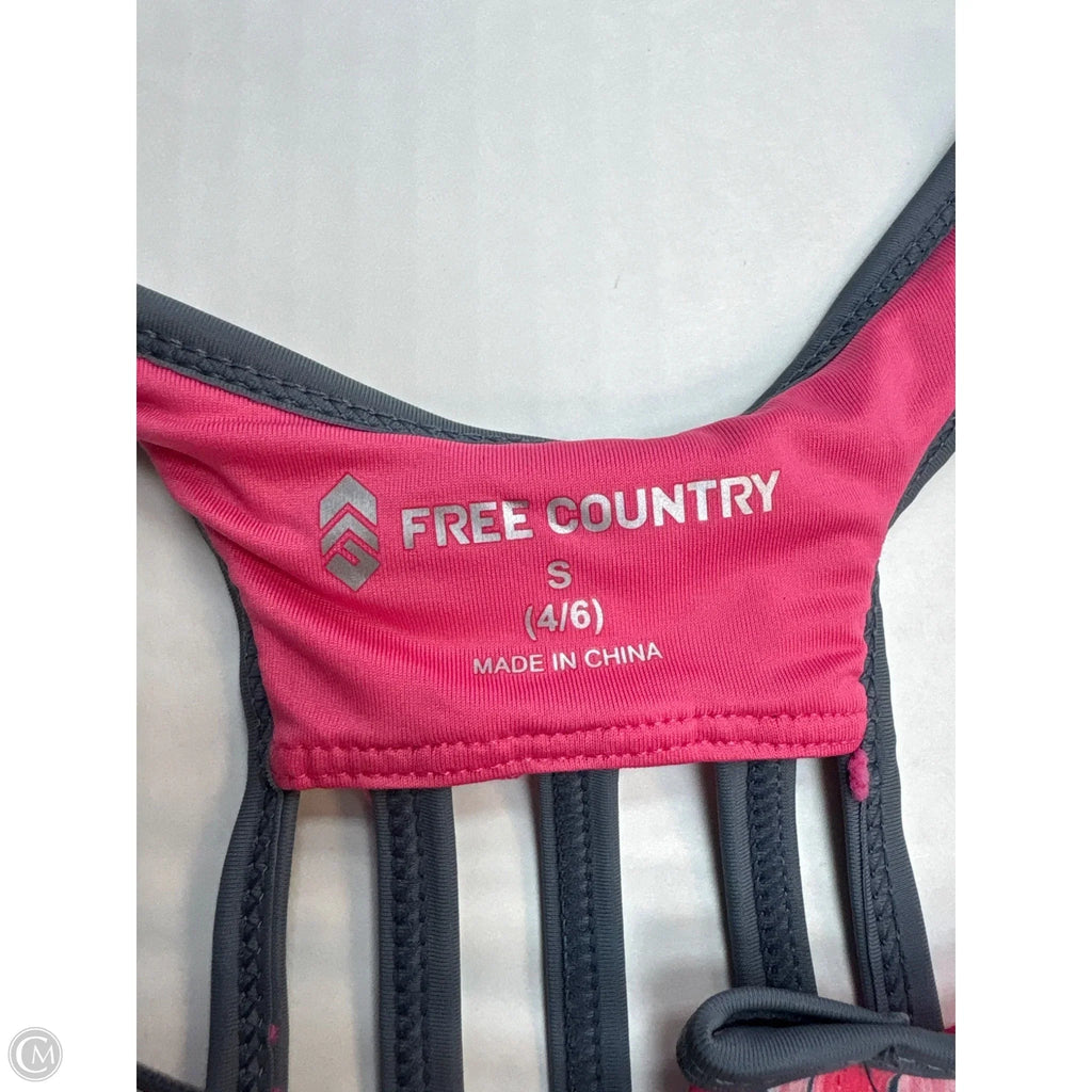 Swimsuit Top By Free Country In Pink, Size: S