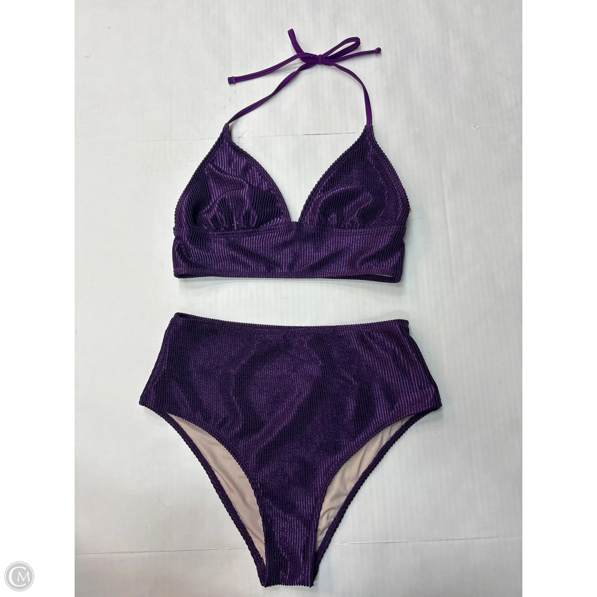 Swimsuit 2pc By Clothes Mentor In Purple, Size: M
