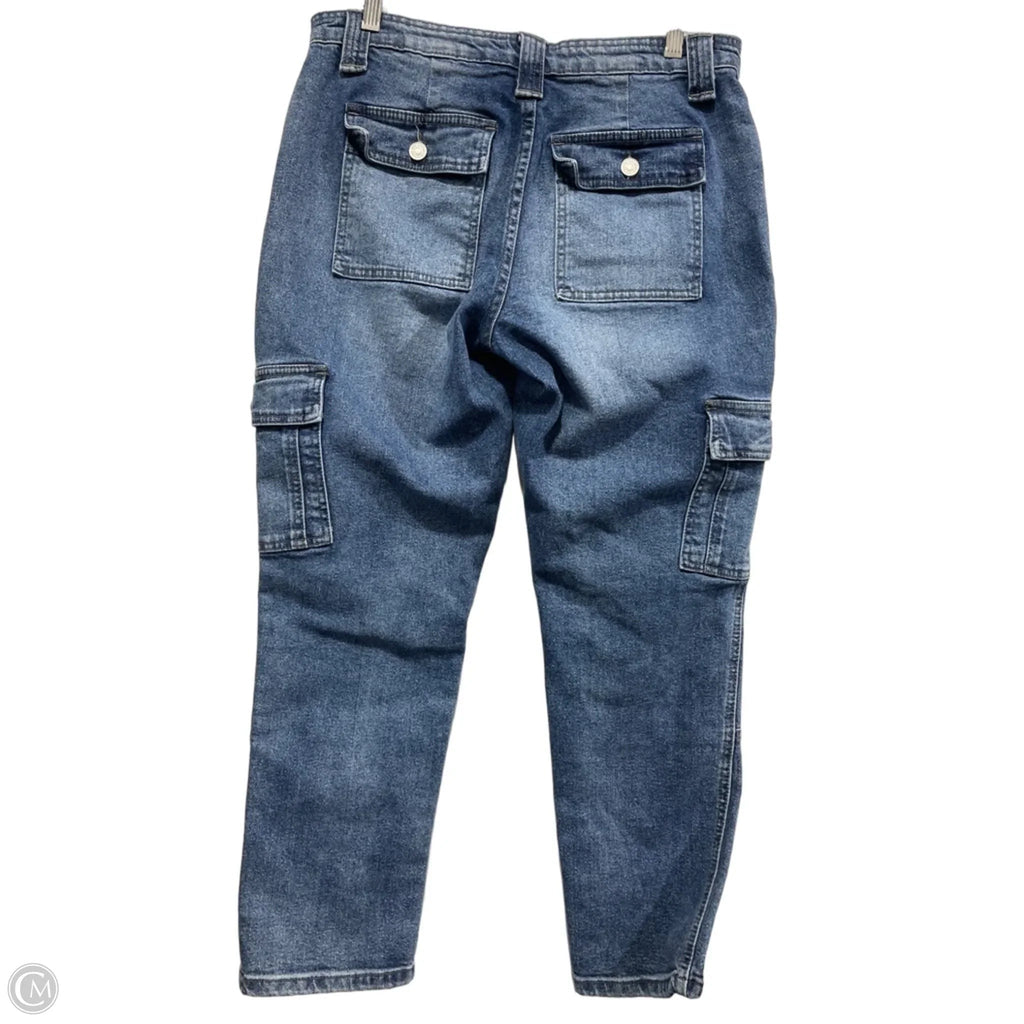 Jeans Straight By Kancan In Blue, Size: 28