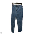 Jeans Straight By Madewell In Blue Denim, Size: 16