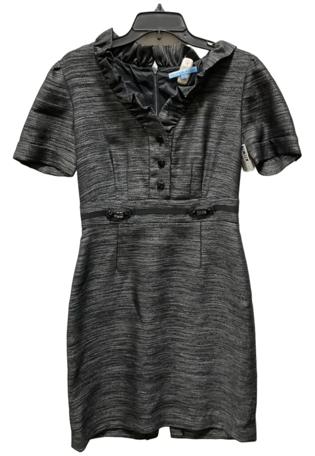 Dress Casual Midi By Antonio Melani In Black & White, Size: 6