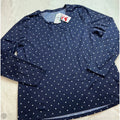 Top Long Sleeve By L.l. Bean In Polkadot Pattern, Size: Xl