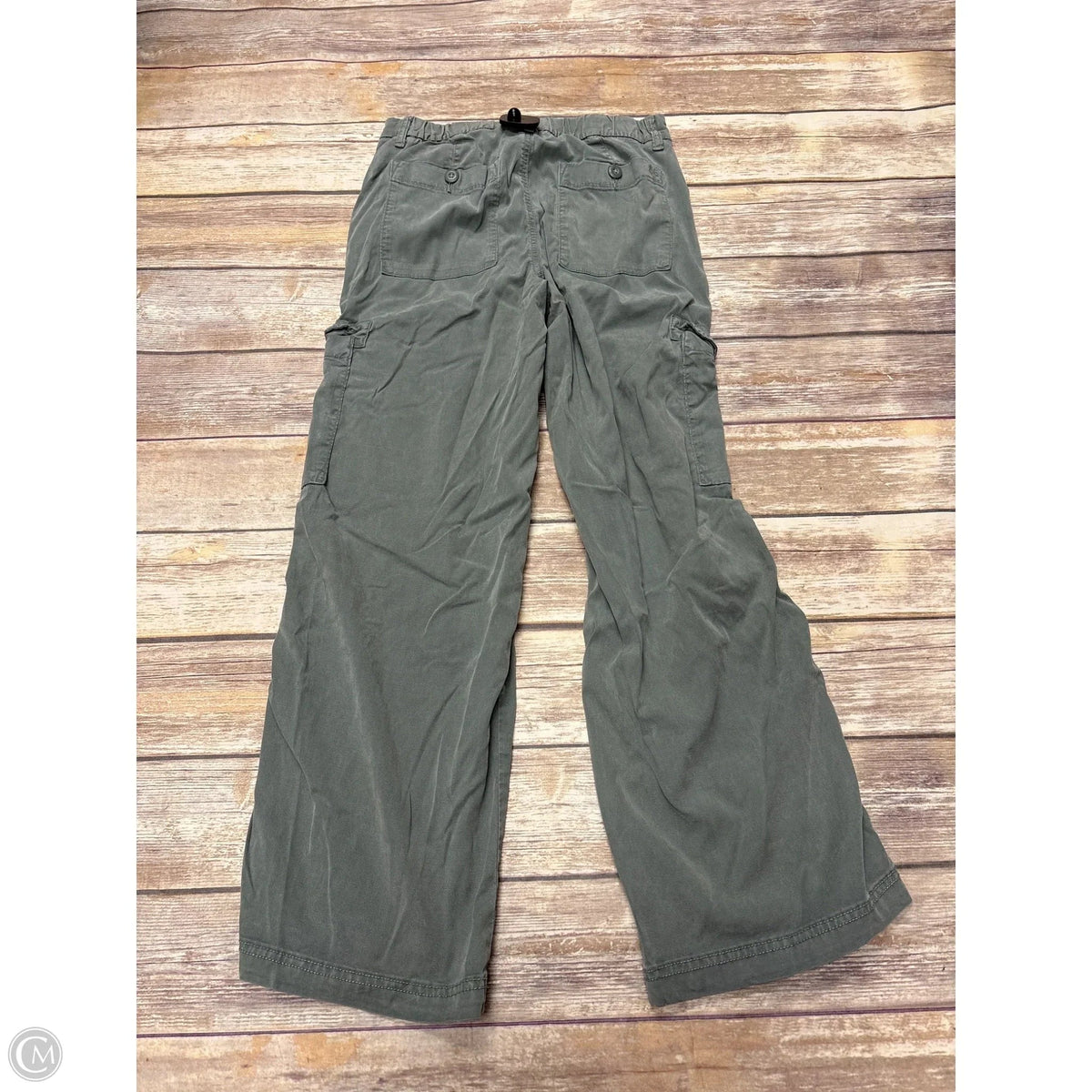 Pants Wide Leg By American Eagle In Green, Size: 2
