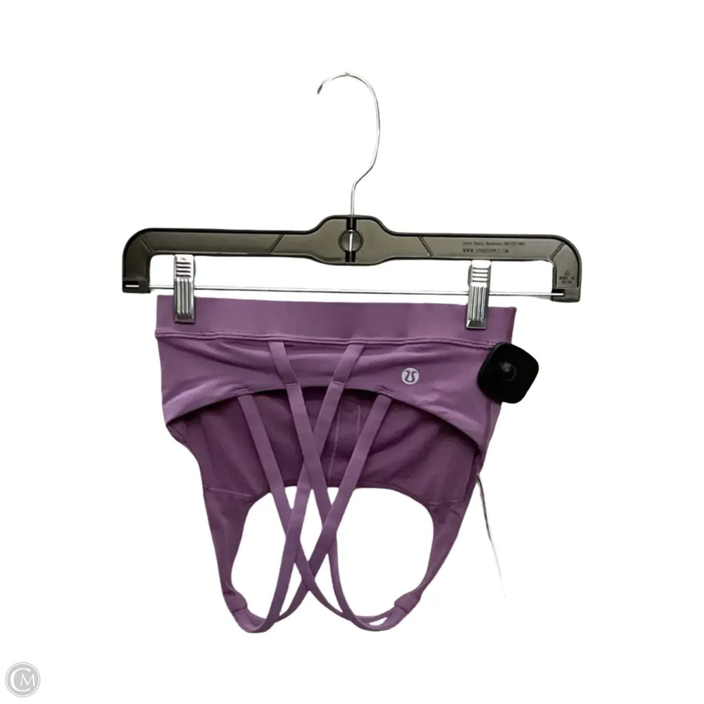 Athletic Bra By Lululemon In Purple, Size: 2