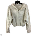 Sweater Cardigan By Sunday Best In Cream, Size: M