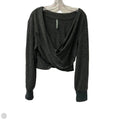 Top Long Sleeve By Anthropologie In Grey, Size: M