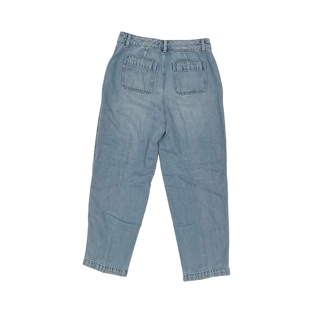 Jeans Straight By Talbots In Blue Denim, Size:4