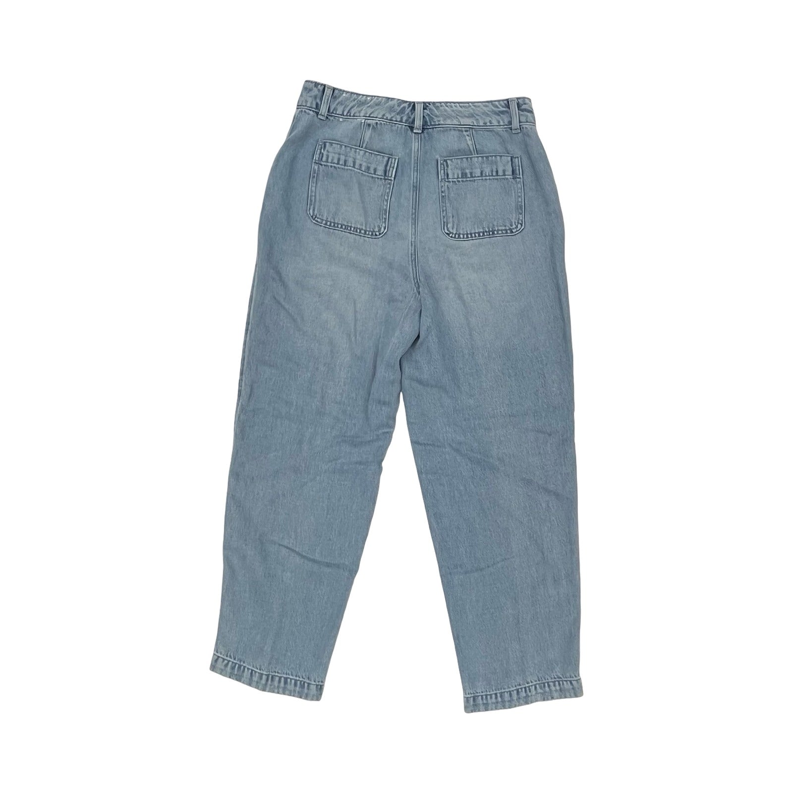 Jeans Straight By Talbots In Blue Denim, Size:4
