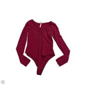 Top Long Sleeve By Free People In Maroon, Size: L
