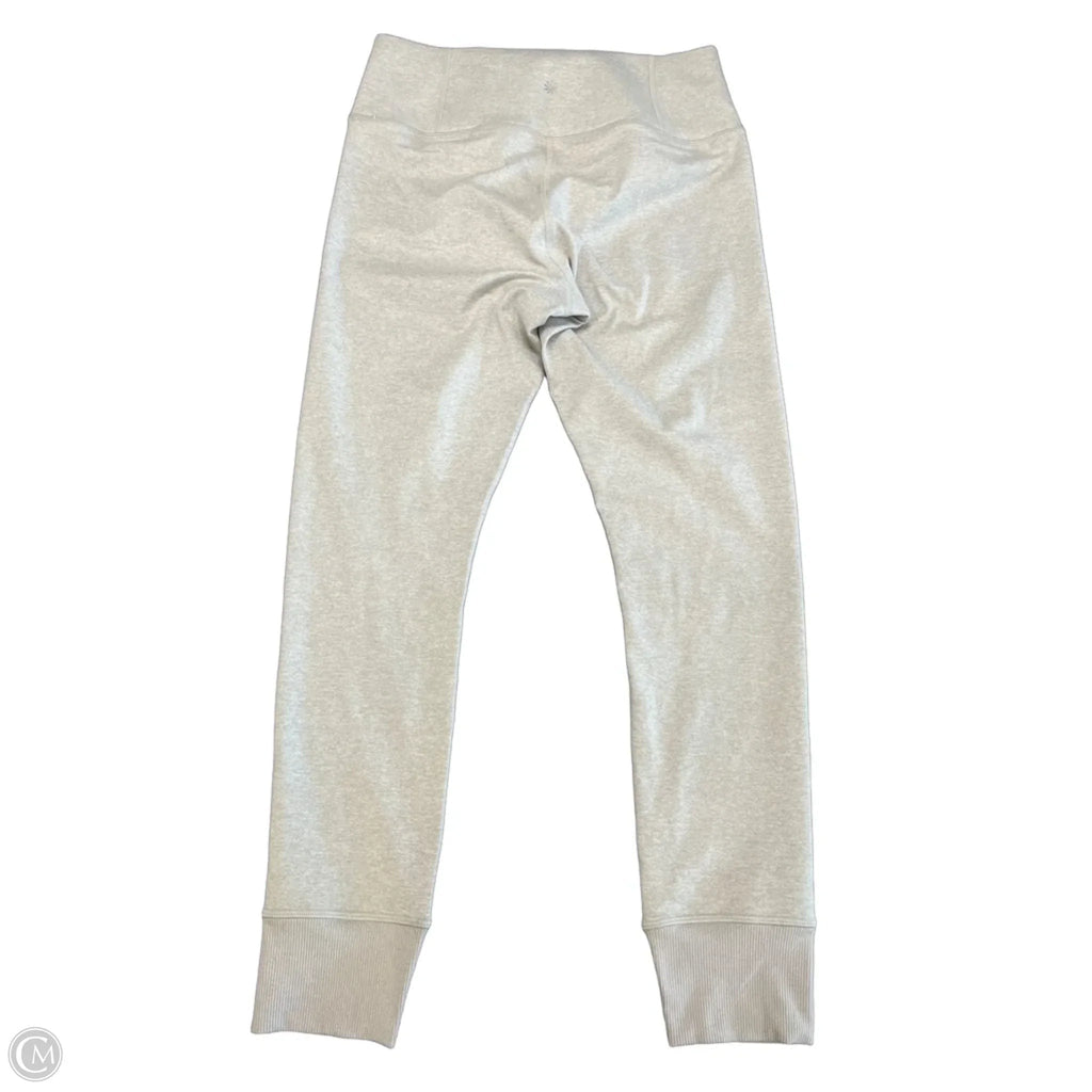Athletic Leggings By Athleta In Beige, Size: L