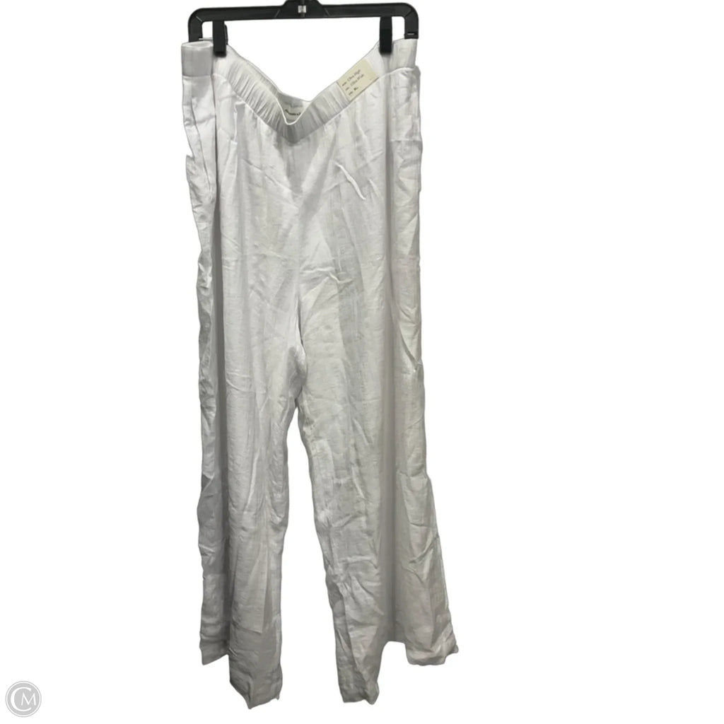 Pants Lounge By Abercrombie And Fitch In White, Size: 14p
