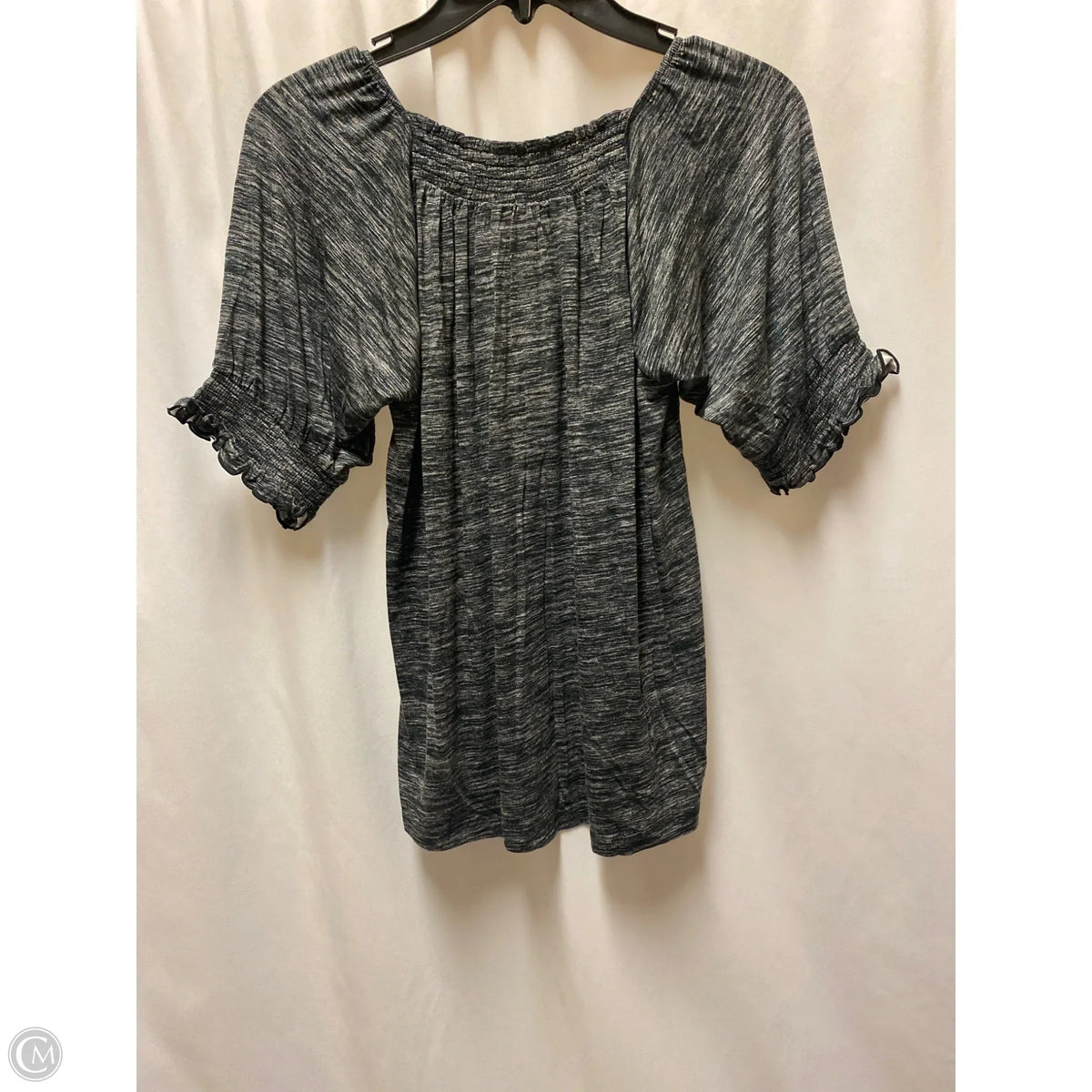 Top Short Sleeve By Lularoe In Black, Size: M