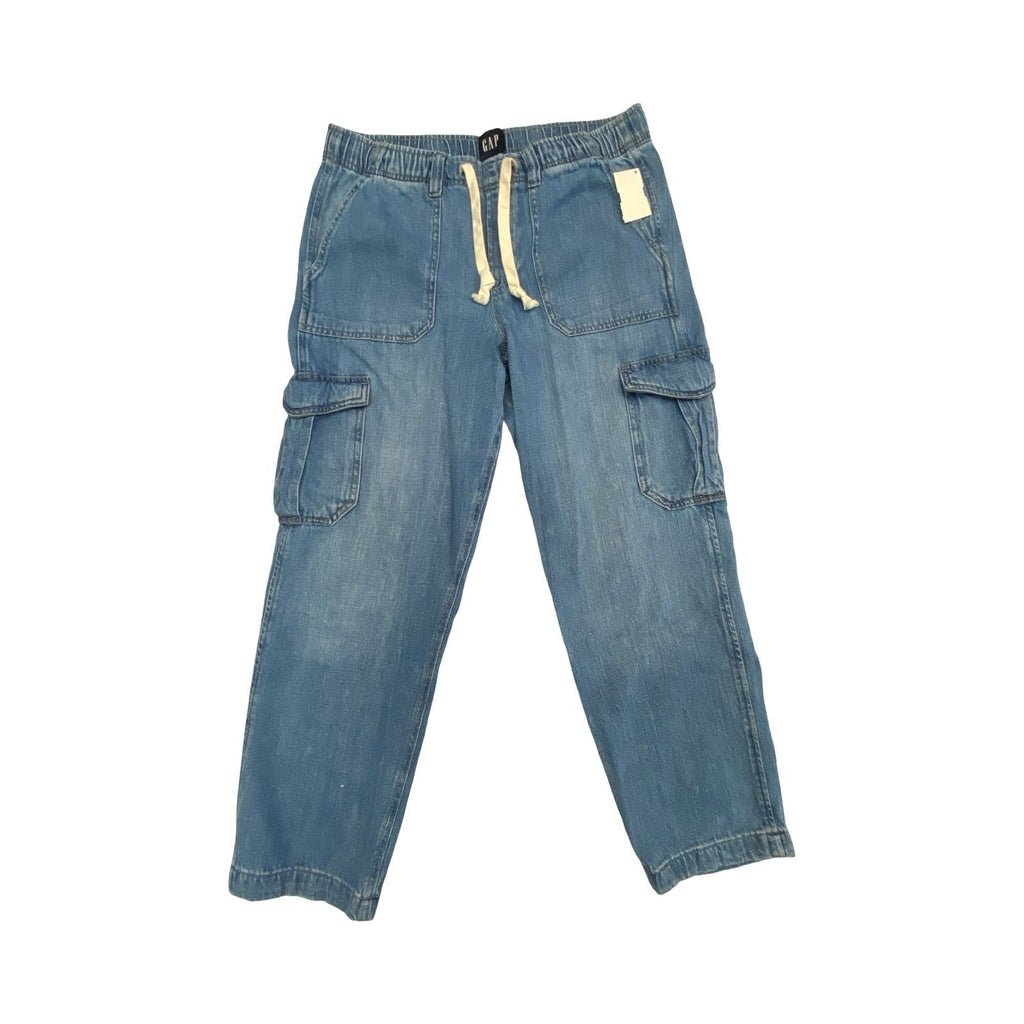 Jeans Straight By Gap In Blue Denim, Size:S