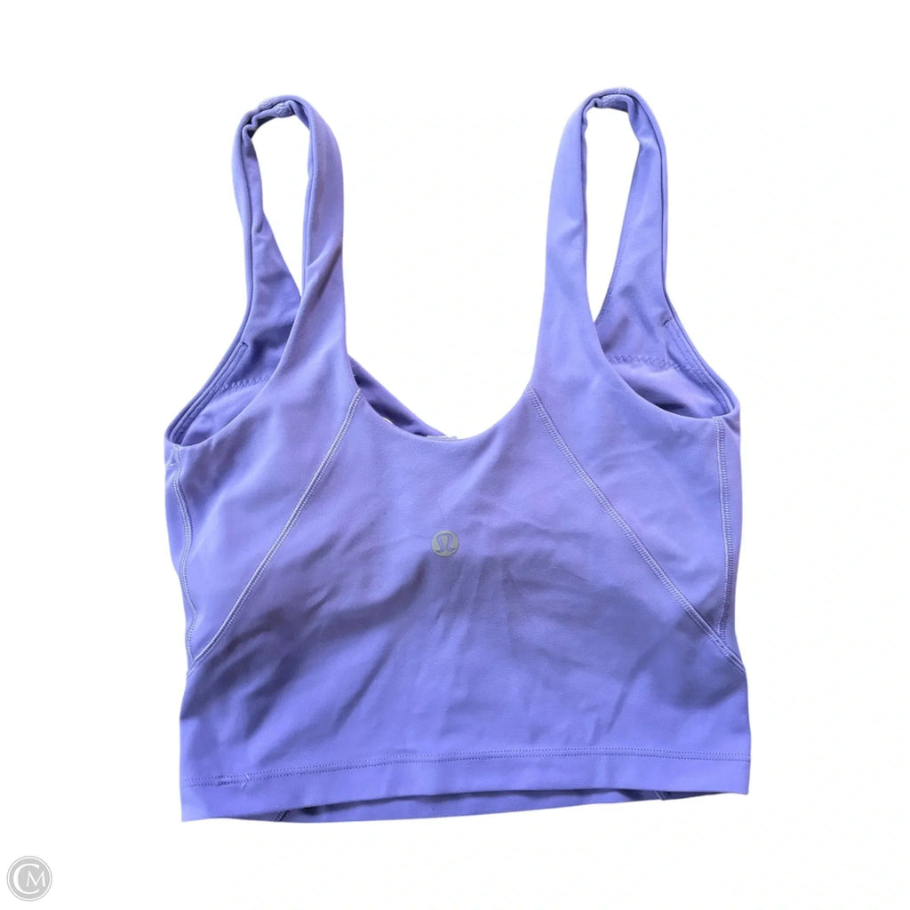 Athletic Bra By Lululemon In Purple, Size: Xs