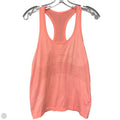 Athletic Tank Top By Lululemon In Orange, Size: 8