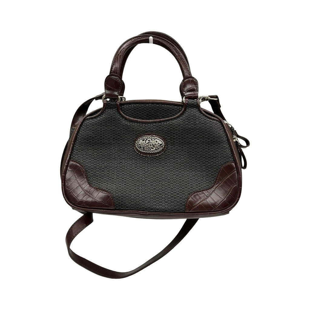 Handbag By Bueno In Black & Brown, Size:Medium