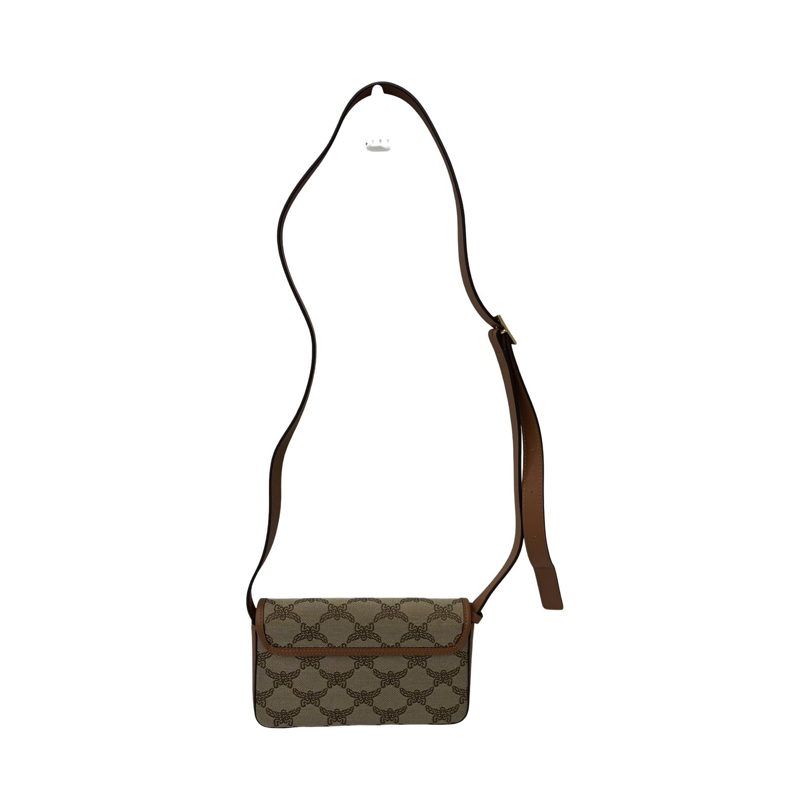 Crossbody Luxury Designer By Mcm In Tan, Size:Small