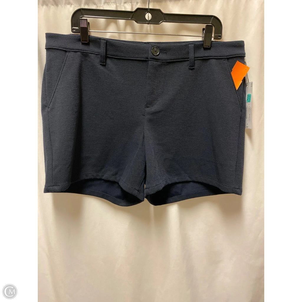 Shorts By Liz Claiborne In Navy, Size: 12