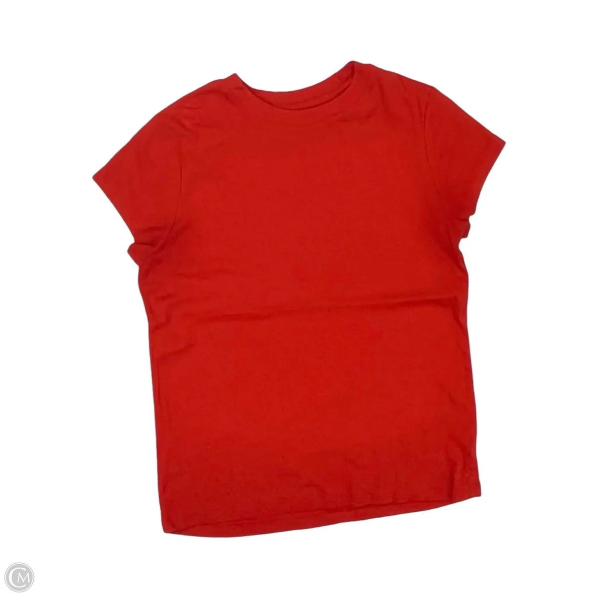 Top Short Sleeve By A New Day In Orange, Size: Xl
