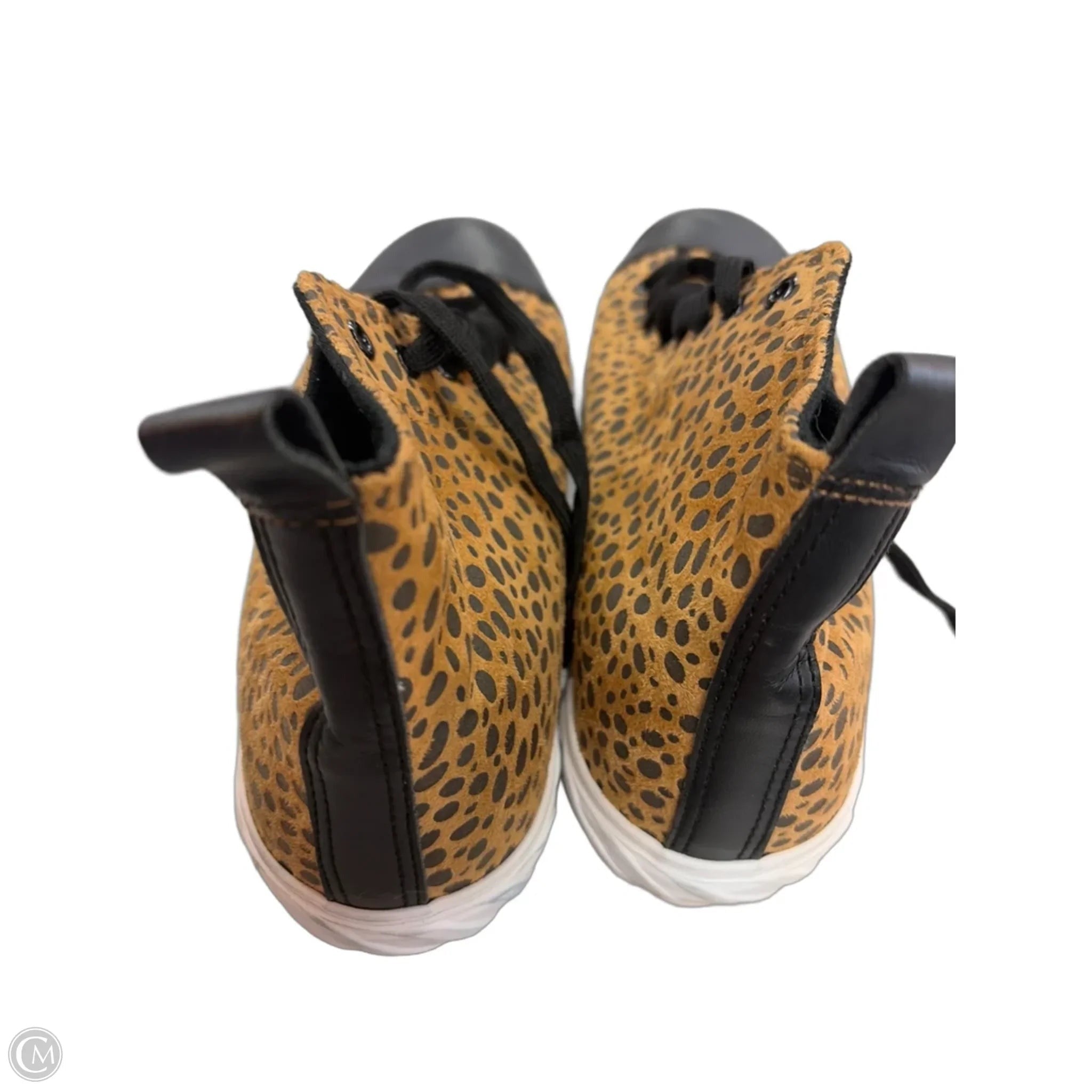 Shoes Sneakers By Olivia Miller In Animal Print, Size: 10