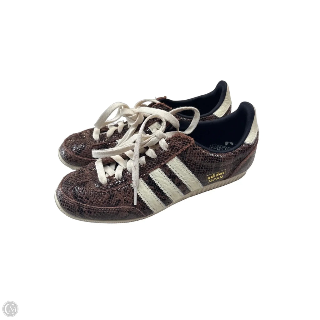 Shoes Athletic By Adidas In Brown, Size: 8