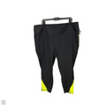 Athletic Capris By Torrid In Black & Green, Size: 4x