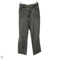 Jeans Wide Leg By Abercrombie And Fitch In Grey, Size: 14