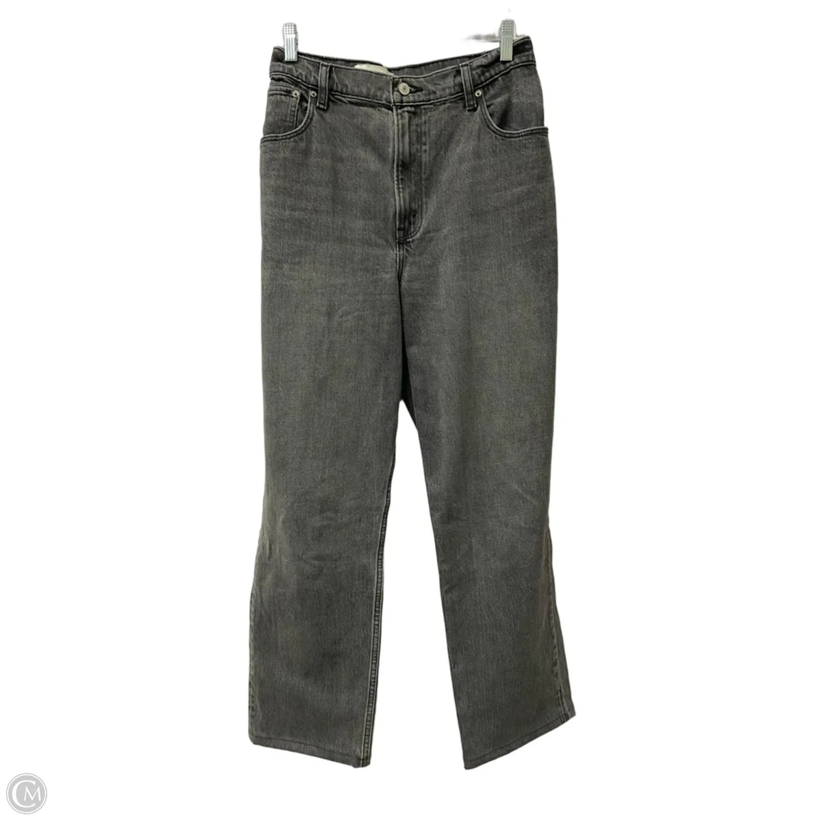 Jeans Wide Leg By Abercrombie And Fitch In Grey, Size: 14