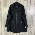 Coat Raincoat By Calvin Klein Performance In Black, Size: 2x