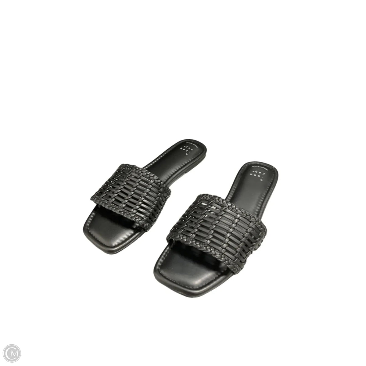 Sandals Flats By A New Day In Black, Size: 7.5