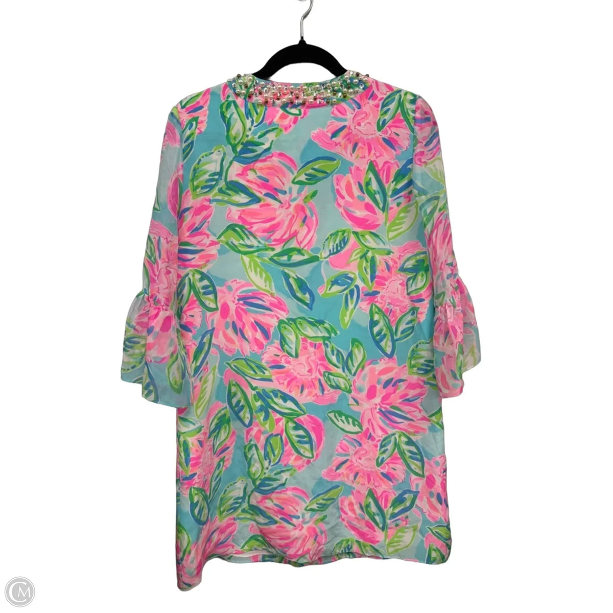 Dress Designer By Lilly Pulitzer In Blue & Pink, Size: S