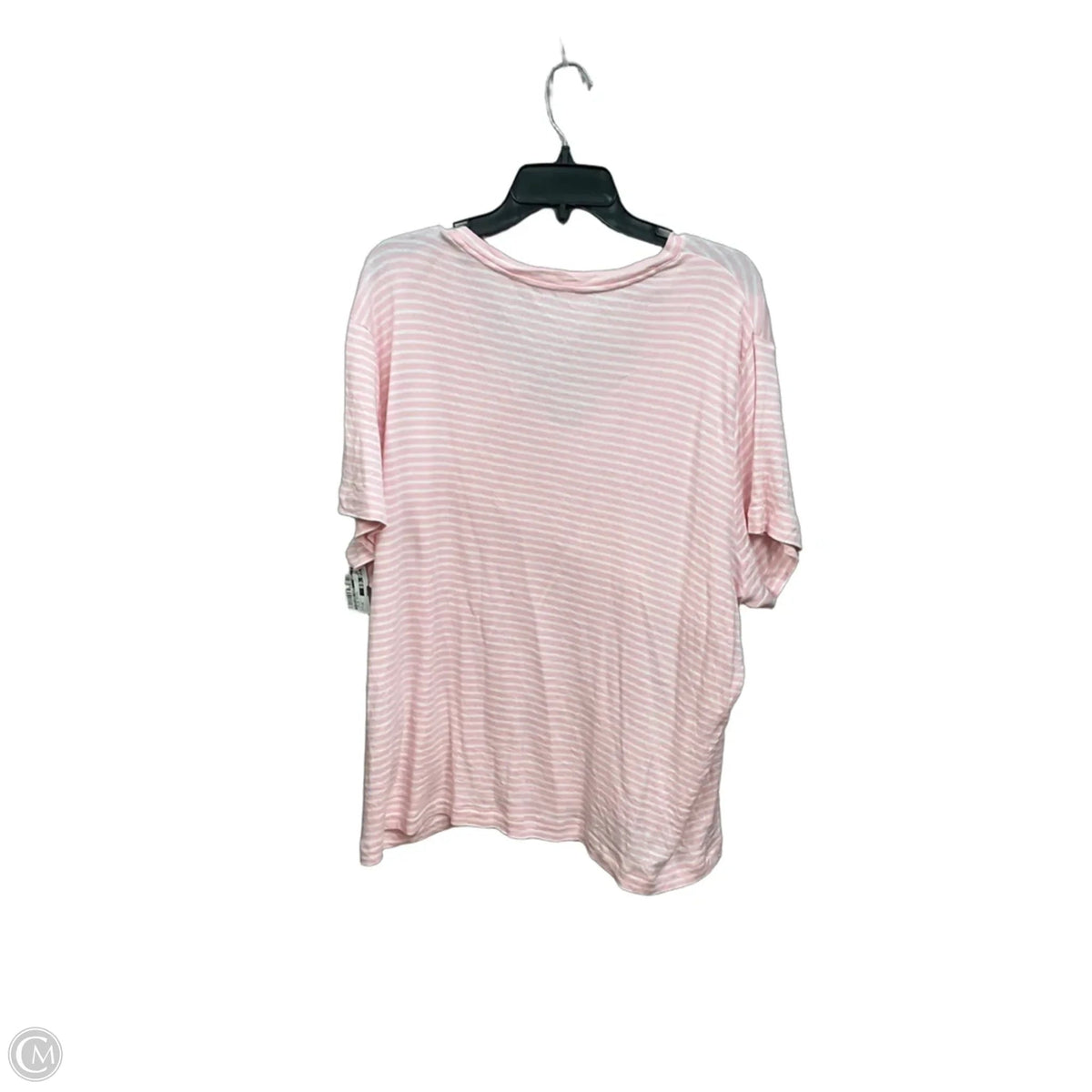 Top Short Sleeve Basic By Vineyard Vines In Striped Pattern, Size: 3x