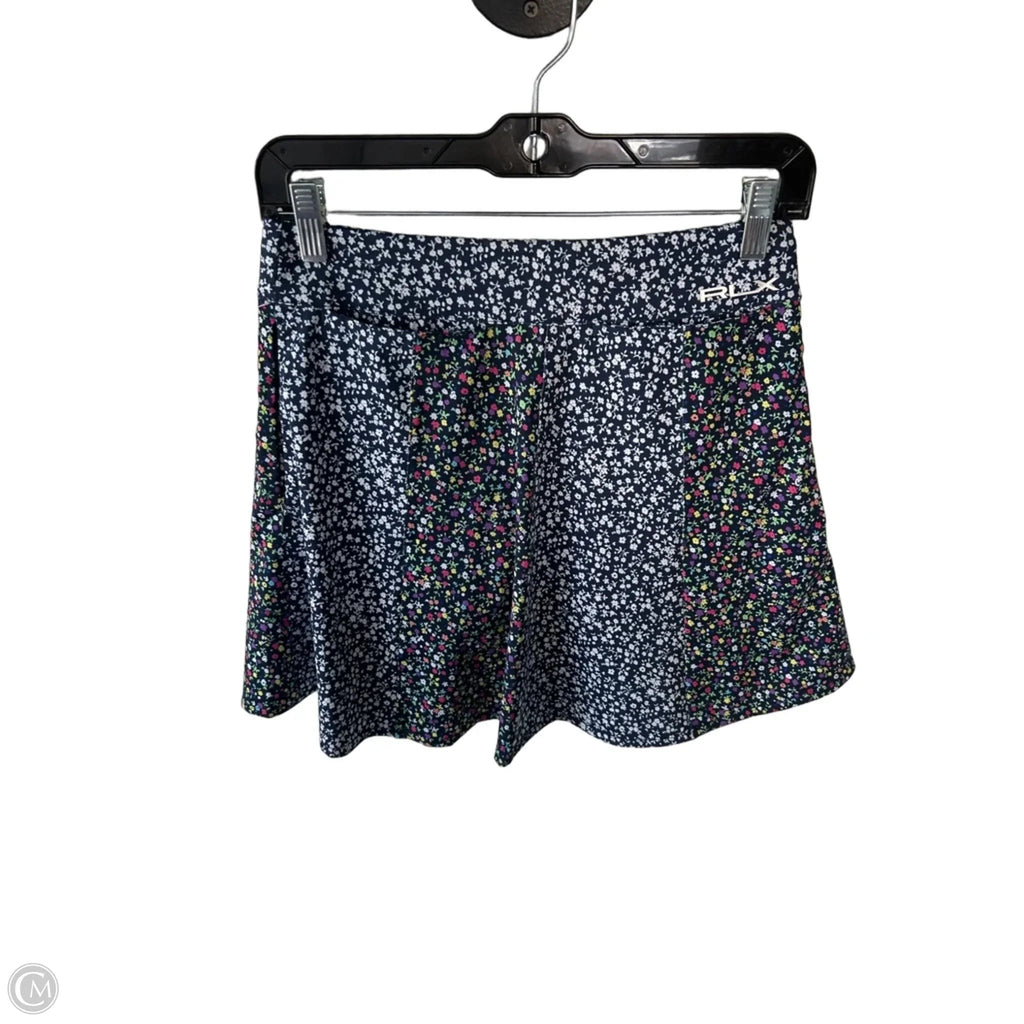 Skort By Rlx In Blue & White, Size: Xs
