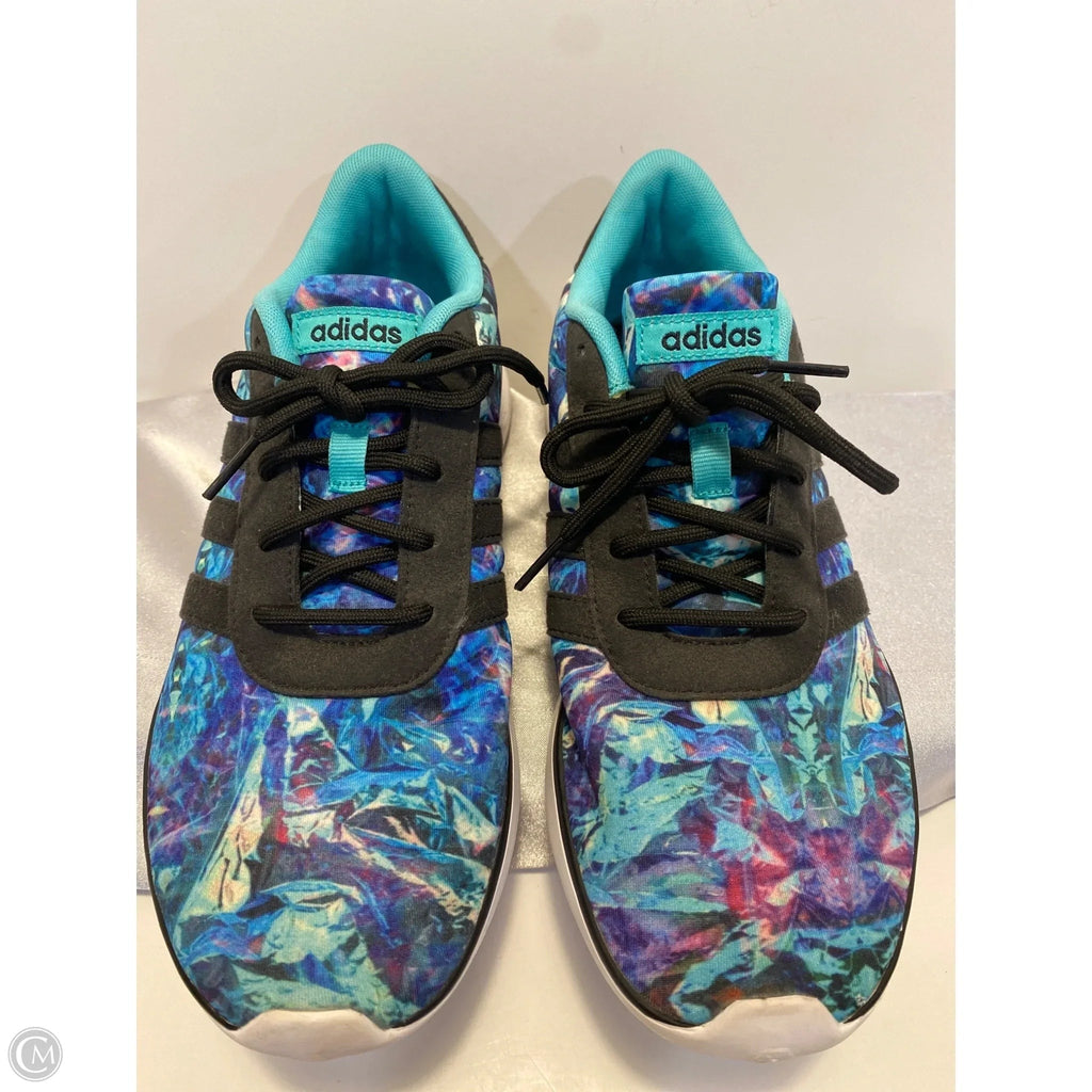 Shoes Athletic By Adidas In Teal, Size: 8.5