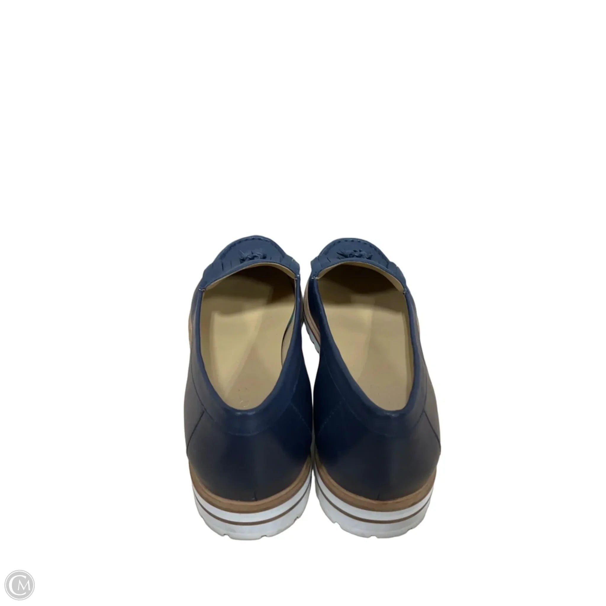 Shoes Flats By Talbots In Blue, Size: 10
